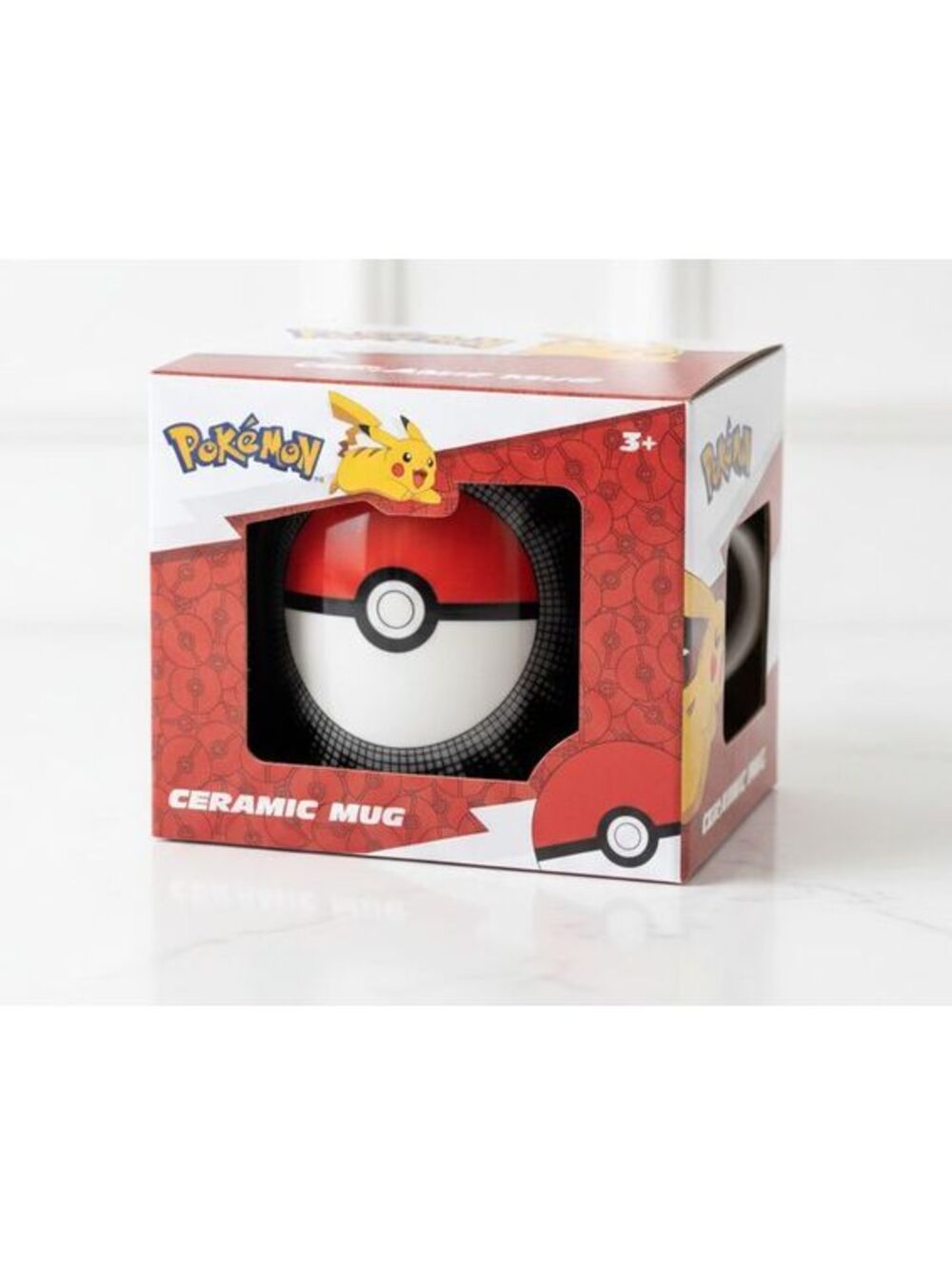 Pokemon Poke Ball, Ceramic Coffee Mug/Tea Cup, In Gift Box, Collectible, New